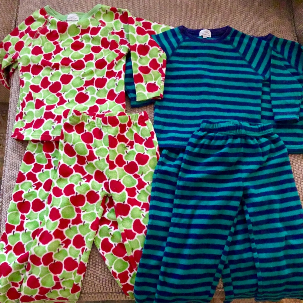 Leveret Boys Fleece Pajamas